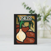 玉ねぎ ポストカード (スタンド正面)