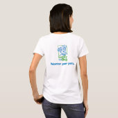 「玉は取り出し」女子Tシャツ Tシャツ (裏面フル)