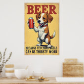 玉を取るのは喉の渇くような仕事 ポスター (キッチン)