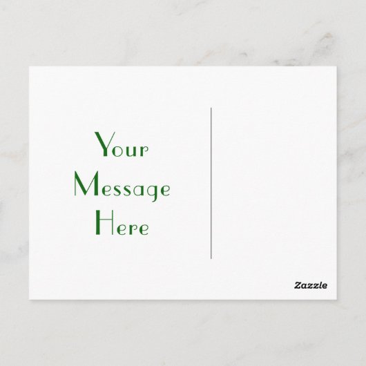 玉エレガント飾り禅マンダラ信じ" ポストカード (裏面)