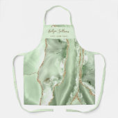 玉グリーンゲート美しいプロフェッショナルエプロン エプロン (正面)