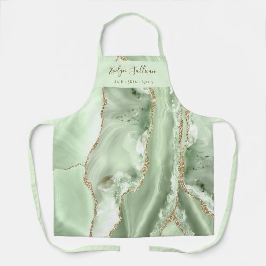 玉グリーンゲート美しいプロフェッショナルエプロン エプロン (正面)