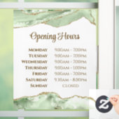 玉グリーンゲート開店時間ウィンドウにしがみつく ウィンドウサイン (ホーム)