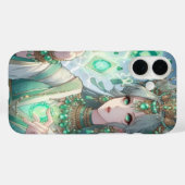 玉タロットキャスターiPhoneケース Case-Mate iPhoneケース (裏面 (横))