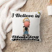 玉信じの吹玉が出る クッション (ブランケット)