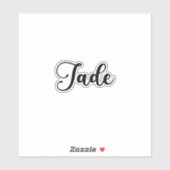 玉名 – 手書き書道 シール (シート)