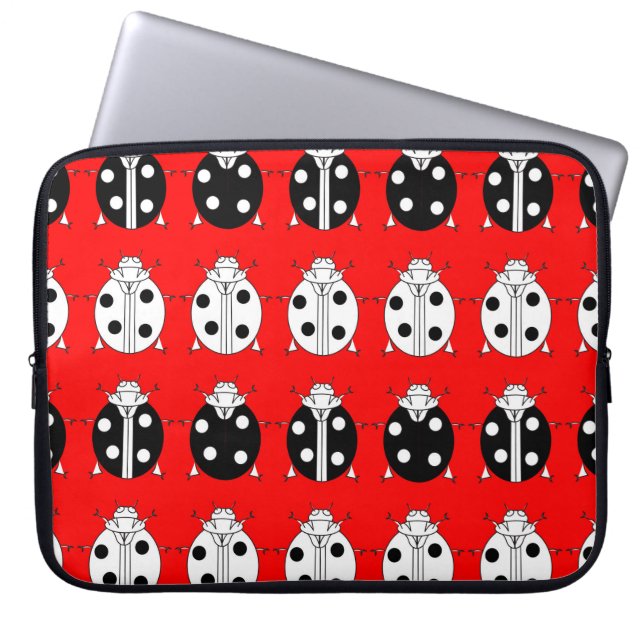 玉子模様 ラップトップスリーブ (正面)