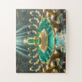 玉座の天国520ピースのパズルの挑戦 ジグソーパズル (縦)