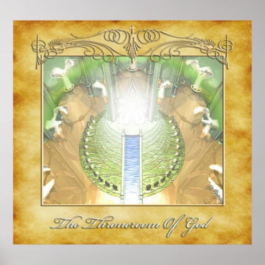 玉座の部屋ポスター ポスター (正面)