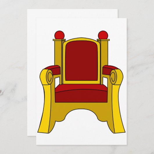 玉座招待状 招待状 (正面/裏面)