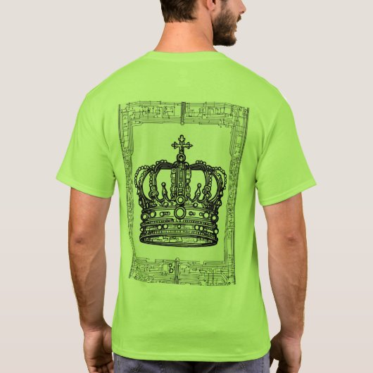 玉座 Tシャツ (裏面)