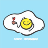 玉揚げおはよう シール (正面)