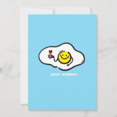 玉揚げおはよう 招待状 (正面)