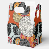 玉日本のと渦巻き状のスタイル模様 フェイバーボックス (オープン)