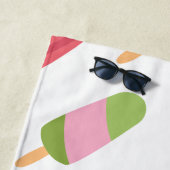 玉模様パーソナライズされたビーチタオル ビーチタオル (インサイチュ)