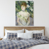 玉着の若い女の子， 1879 キャンバスプリント (インサイチュ (寝室))