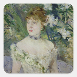 玉着の若い女の子, 1879 スクエアシール