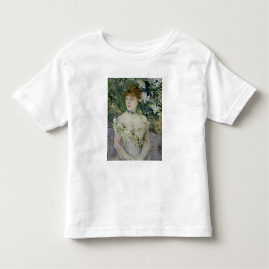 玉着の若い女の子， 1879 トドラーTシャツ (正面)
