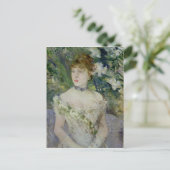 玉着の若い女の子， 1879 ポストカード (スタンド正面)