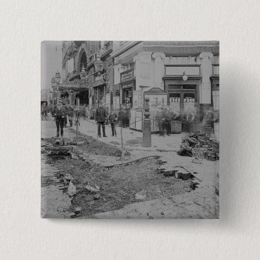 玉石を取除くこと 缶バッジ (正面)