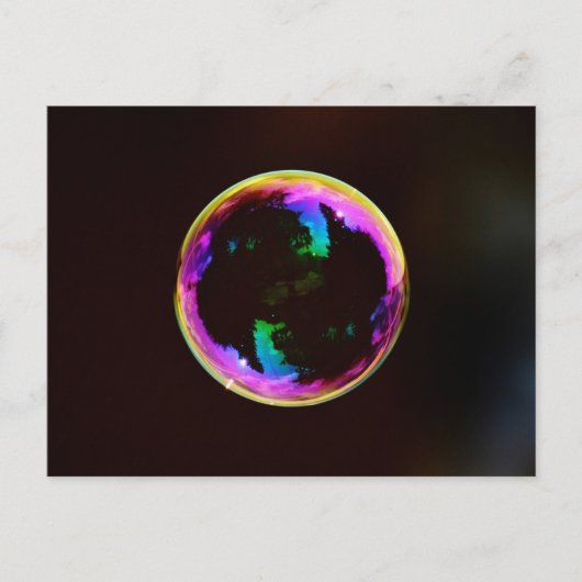 玉石カラフルけん泡葉書 ポストカード (正面)