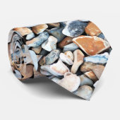 玉石模様パーソナライズされたデザイン ネクタイ (ロール)
