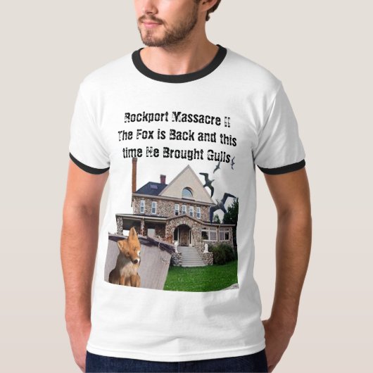 玉石、Rockportの大虐殺II Tシャツ (正面)