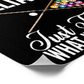 玉突き失ったをして見たことがある ポスター (角)