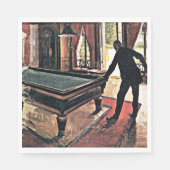 玉突き絵画場 スタンダードランチョンナプキン (正面)