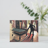 玉突き絵画場 ポストカード (スタンド正面)