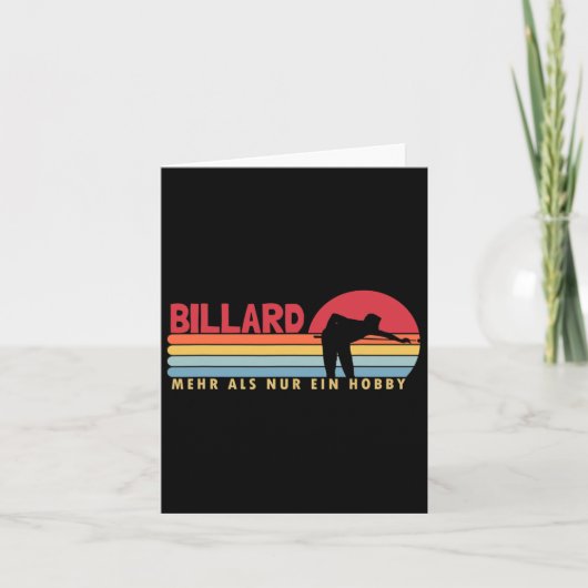 玉突き カード (正面)