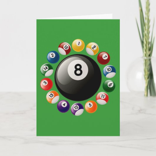 玉突き カード (正面)