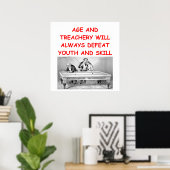 玉突き ポスター (ホームオフィス)