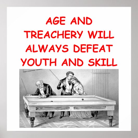 玉突き ポスター (正面)