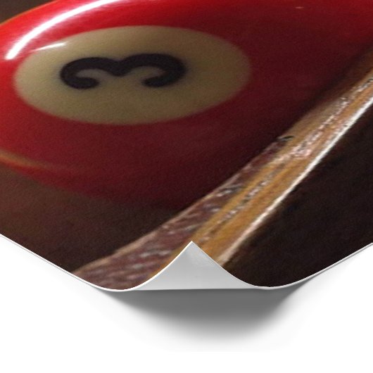 玉突き ポスター (角)