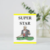 玉突き ポストカード (スタンド正面)