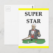 玉突き ポストカード (正面/裏面)