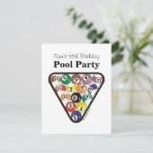 玉突の玉の棚 招待状 (スタンド正面)