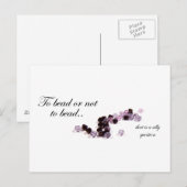 玉葉書を見るか見ないか ポストカード (正面/裏面)