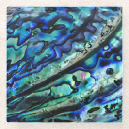 玉虫アワビの貝殻 |コカスタムースター ガラスコースター