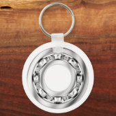 玉軸受の側面表示 キーホルダー (正面)