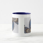 玉軸受-フラクタルのマグ マグカップ (中央)