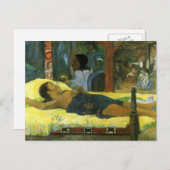 「玉里の花」 - Paul Gauguinポストカード ポストカード (正面/裏面)