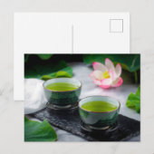 玉露 - 緑茶 - 禅宗 ポストカード (正面/裏面)