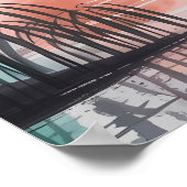 玉静か塔の上の月。 ポスター (角)