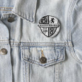 王および国の白黒ロゴのため 缶バッジ (インサイチュ)