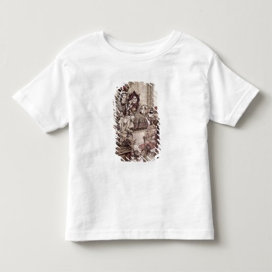 王および女王oの前のアーサーRackham |の悪党 トドラーTシャツ (正面)