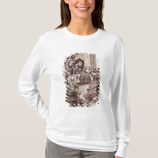 王および女王oの前のアーサーRackham |の悪党 Tシャツ (正面)