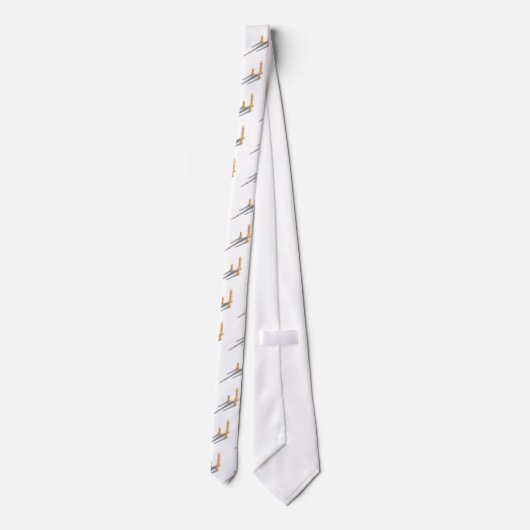 王および2つの担保 ネクタイ (裏面)