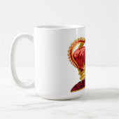 王か女王 コーヒーマグカップ (左)